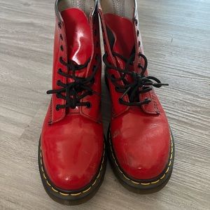 red doc martens boots Dr. Martens Red Boots